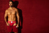 BIKE Athletic Men's Underwear BAS306 Original Number 10 Jockstrap - Vibrant Color Red