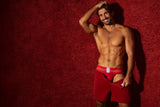 BIKE Athletic Men's Underwear BAS306 Original Number 10 Jockstrap - Vibrant Color Red