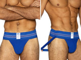 BIKE Athletic Men's Underwear BAS306 Original Number 10 Jockstrap in Color Royal