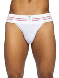 BIKE Athletic BAS306 Original Number 10 Jockstrap Color White