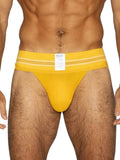 BIKE Athletic BAS306 Original Number 10 Yellow Jockstrap Color Yellow