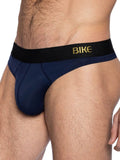 BIKE Athletic Men's Underwear BAS319 Active Thong Color Navy