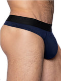 BIKE Athletic Men's Underwear BAS319 Active Thong Color Navy
