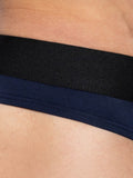 BIKE Athletic Men's Underwear BAS319 Active Thong Color Navy