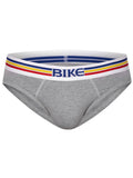 BIKE Athletic Men's Underwear BAS327 Stretch Cotton Brief Color Gray