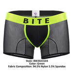 BiteWear BW2023103 Luminous Lime Trunks Color Green