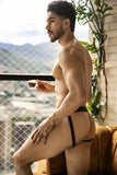 CandyMan Wild 95010 Men's Underwear Microfiber Jockstrap Color Leopard Print