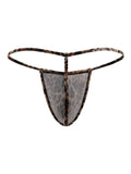 CandyMan 9586 Men's G-String Thong Color Animal Print
