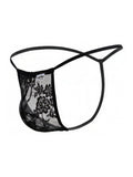 CandyMan 9586 G-String Color Black Lace