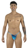 CandyMan 9586 G-String Color Blue Print