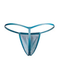 CandyMan 9586 G-String Color Blue Print