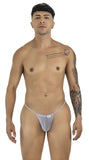 CandyMan 9586 G-String Color Gray Mesh