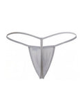 CandyMan 9586 G-String Color Gray Mesh