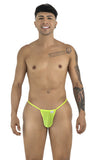 CandyMan 9586 G-String Color Hot Green Mesh