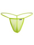 CandyMan 9586 G-String Color Hot Green Mesh