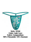 CandyMan 9586 G-String Color Jade Lace