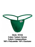 CandyMan 9586 G-String Color Nature Green