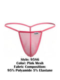 CandyMan 9586 G-String Color Pink Mesh