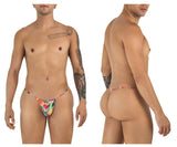 CandyMan 9586 Men's G-String Thong Color Printed Fruits