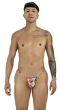 CandyMan 9586 Men's G-String Thong Color Printed Fruits
