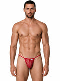 CandyMan 9586 Men's Underwear Mini G-String Color Red Lace