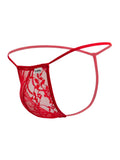 CandyMan 9586 G-String Color Red Lace
