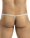 CandyMan 9586 Men's G-String Thong Color White