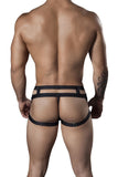 CandyMan Men's Underwear 99242 Jockstrap Color Black