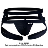 CandyMan Men's Underwear 99242 Jockstrap Color Black