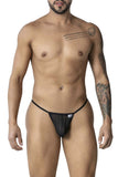 CandyMan 99246 Men's Underwear G-String Mesh Thongs Color Black