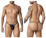 CandyMan 99246 Men's Underwear G-String Mesh Thongs Color Black