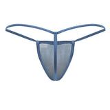 CandyMan 99246 Men's Underwear G-String Mesh Thongs Color Turquoise