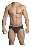 CandyMan 99304 Men's Underwear Lace Thongs Color Black