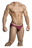 CandyMan 99312 Men's Underwear Lace Jockstrap Color Burgundy