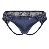 CandyMan 99312 Men's Underwear Lace Jockstrap Color Navy