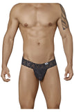 CandyMan Men's Underwear 99315 Peek a Boo Thongs Color Black