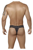 CandyMan Men's Underwear 99315 Peek a Boo Thongs Color Black