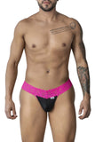 CandyMan Men's Underwear 99370 Lace Thongs Color Hot Pink