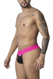 CandyMan Men's Underwear 99370 Lace Thongs Color Hot Pink