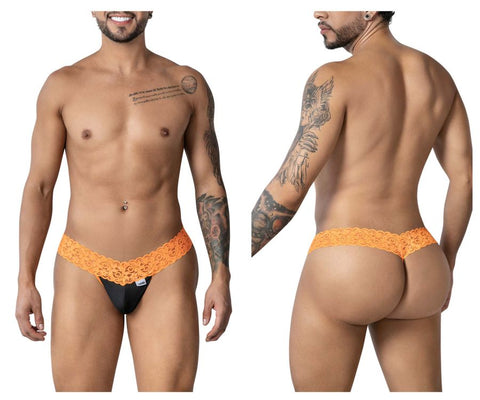 CandyMan 99370 Lace Thongs Color Orange