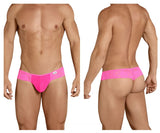 CandyMan 99392 Men's Underwear Lace Mesh Thongs Color Pink