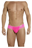 CandyMan 99392 Men's Underwear Lace Mesh Thongs Color Pink