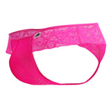 CandyMan 99392 Men's Underwear Lace Mesh Thongs Color Pink