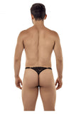 CandyMan Men's Underwear 99421 Lace G-String Thongs Color Black