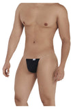 CandyMan Men's Underwear 99548 Invisible Micro Thongs Color Black