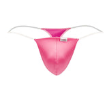 CandyMan Men's Underwear 99548 Invisible Micro Thongs Color Hot Pink
