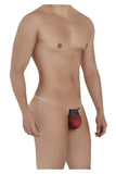 CandyMan Men's Underwear 99571X Invisible Micro G-String Color Red Prints