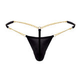 CandyMan Men's Underwear 99586 Chain G-String Color Black