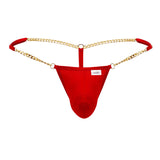 CandyMan 99586 Chain G-String Color Red