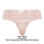 CandyMan 99595 Lace Thongs Color Rose